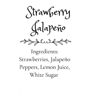 Strawberry Jalapeño Jam
