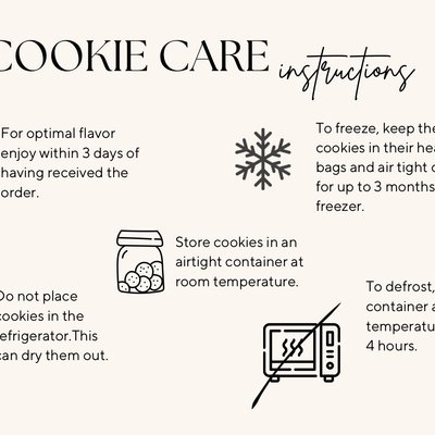 Cookie Care Tips