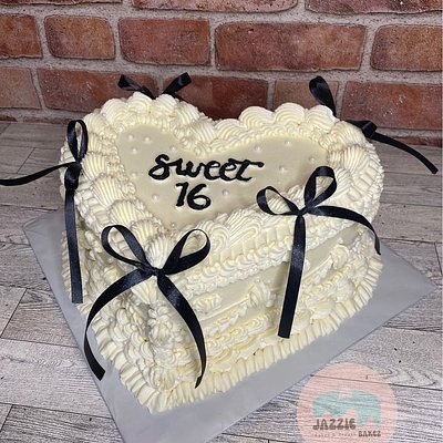 Large Heart Cake