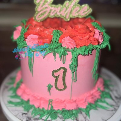 Personal 2-Layered 6" Cake (Serves 4-6)