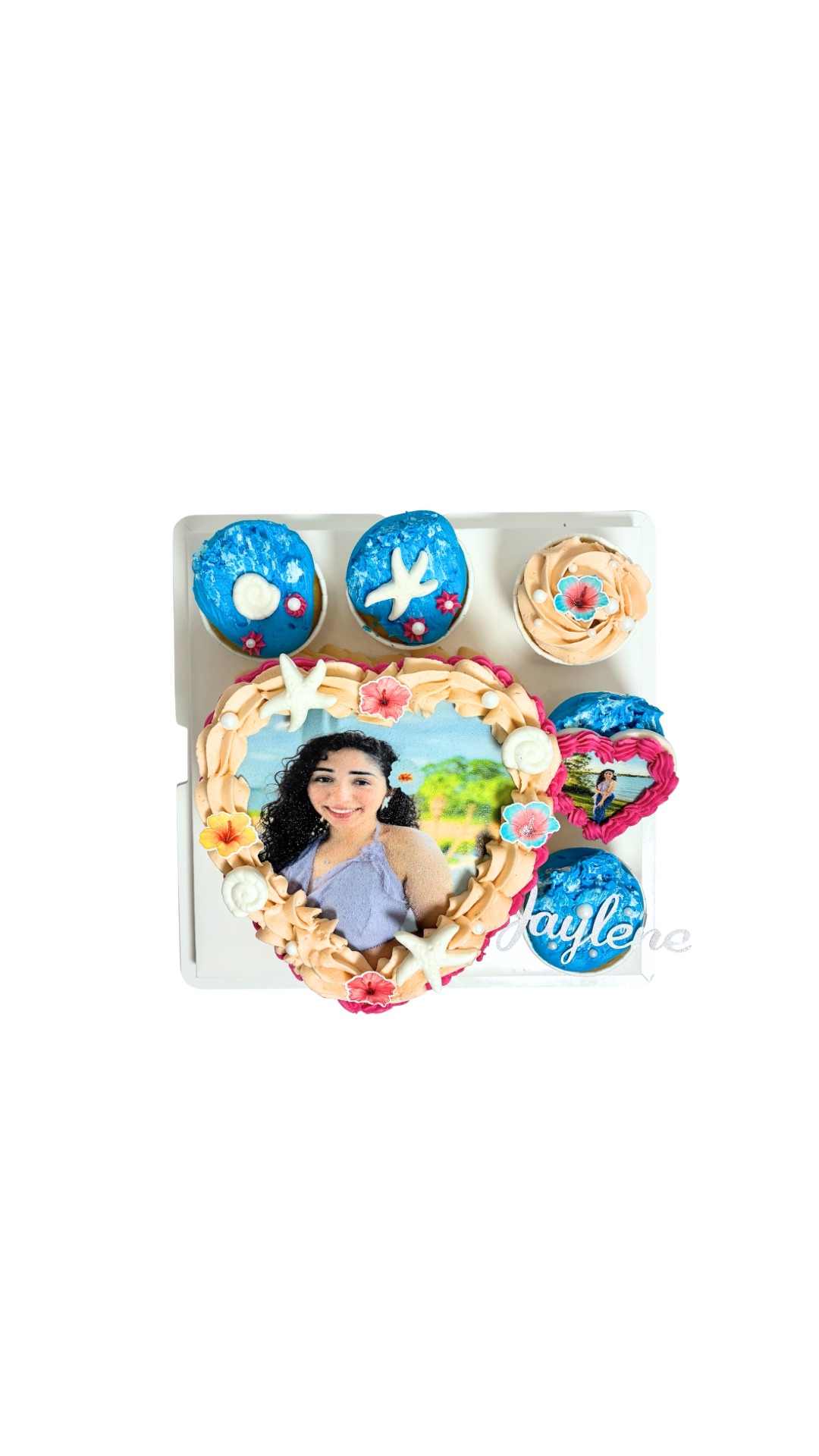 Bento Box: 5inch Cake/ 5 Cupscakes 