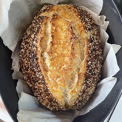 Organic "Everything" Sourdough (VF)