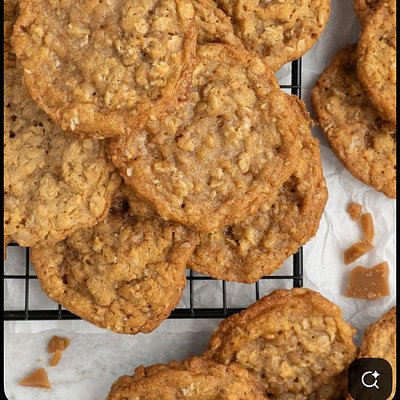 Oatmeal Toffee Cookies