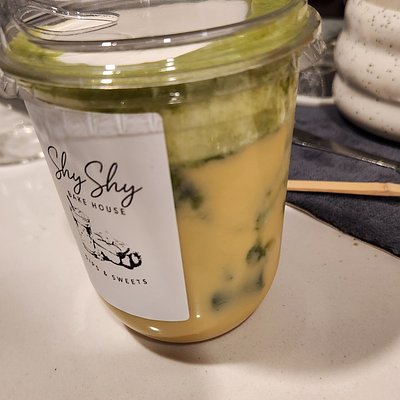 Mango Matcha Latte 