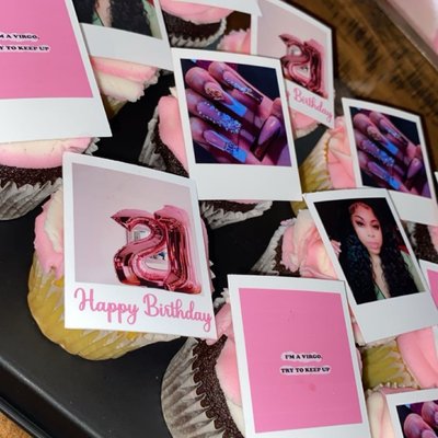 Birthday Girl Cupcakes 