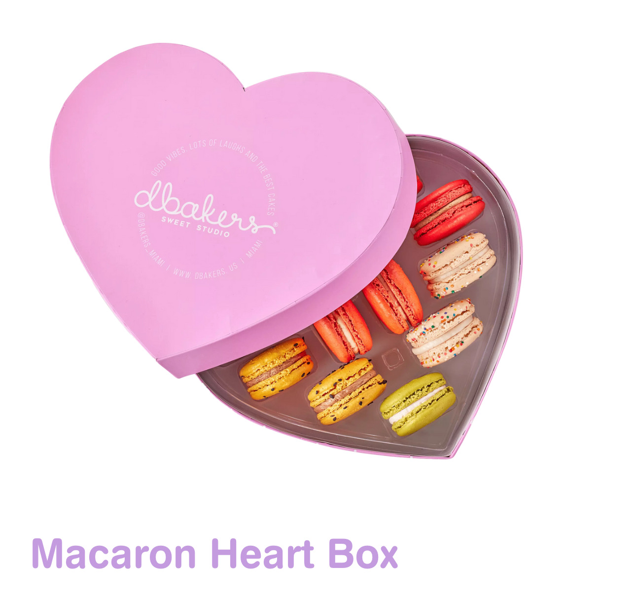 Macaron Heart Box