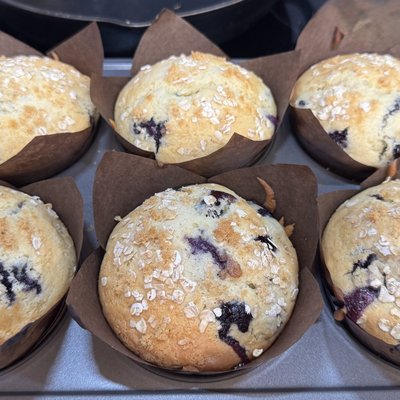 Blueberry Muffins (4 Pack)