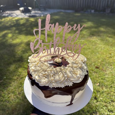 Sugar Free Custom 2 Tier Cake