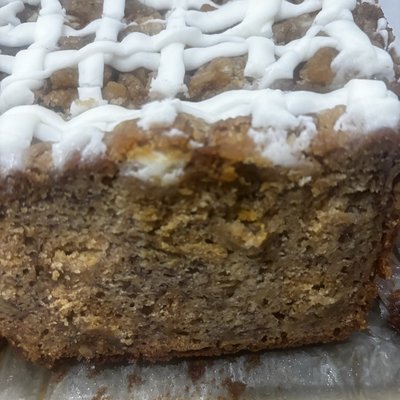 Golden Oreo Banana Bread Loaf