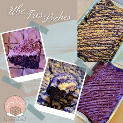 Small Ube Tres Leches 