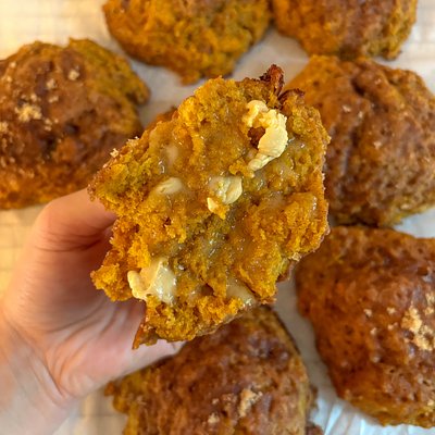 Cinnamon Crunch Pumpkin Cathead Biscuits 
