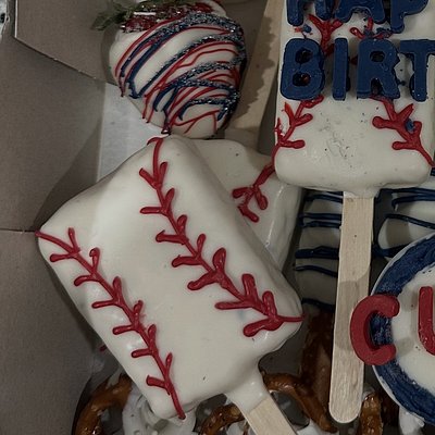 Dipped Rice Krispy Treats 