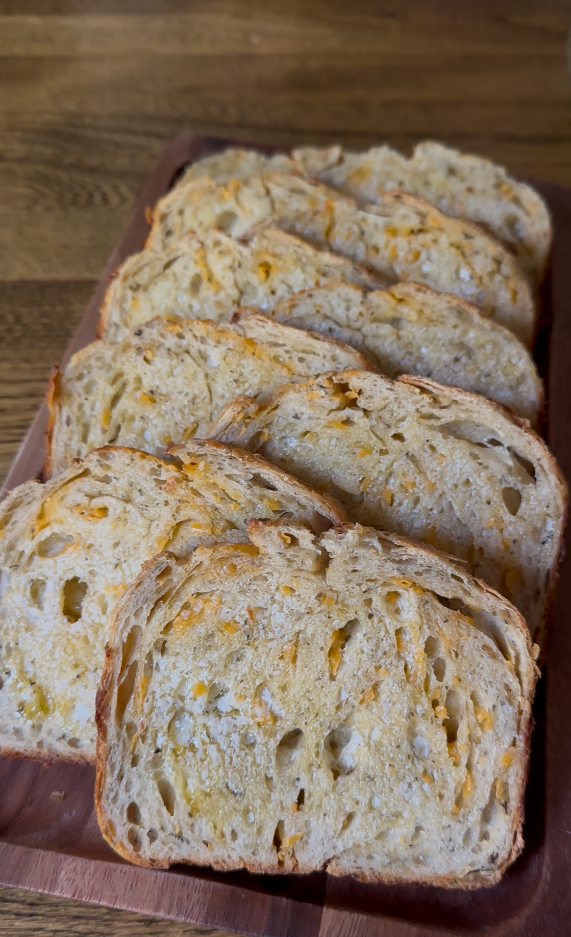 Italian Herbs & Cheese Artisan Loaf 