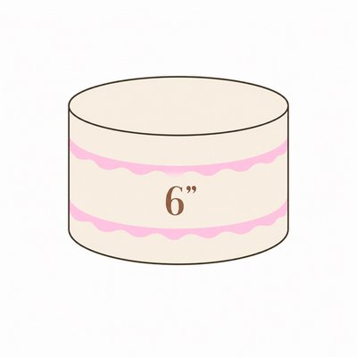 6” Cake