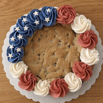 10” 4th Of July Cookie Cake 