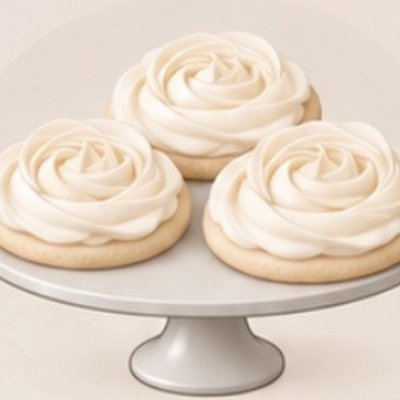 Sugar Cookies with Buttercream Icing 