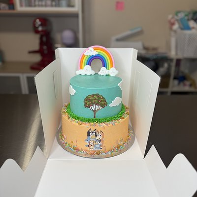 Bluey Cake 