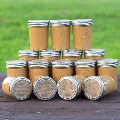 Homemade peanutbutter