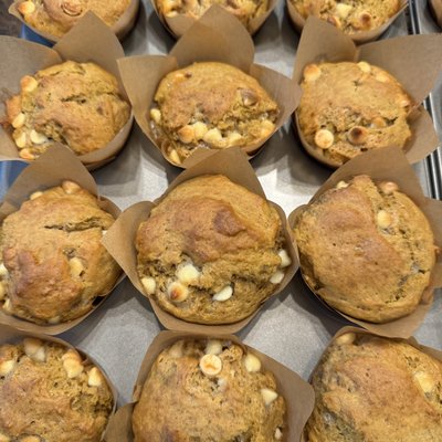 Sourdough Pumpkin Cream Cheese Muffins - 6 Pack 