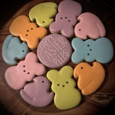 Easter Cookie Platter