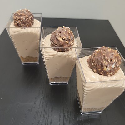 Nutella Cheesecake Shooters 
