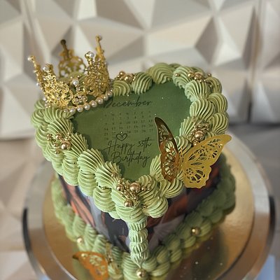 6 Inch heart cake With Pictures