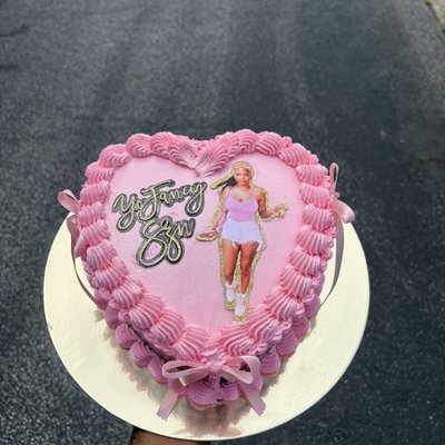Portrait Heart Cake 