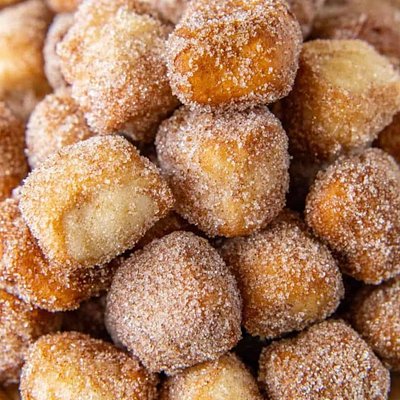 Cinnamon Sugar Soft Pretzel Bites 