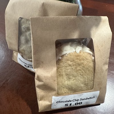 Chocolate Chip Cookie Sandwich 