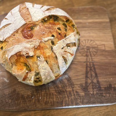 Sourdough Jalapeño Cheddar Bread