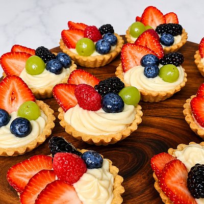 Tartaletas De Frutas 25 Unidades 