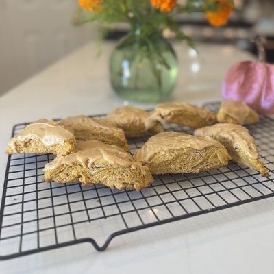 Pumpkin Spice Scones 
