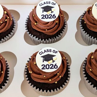 Graduation Custom Cupcakes 