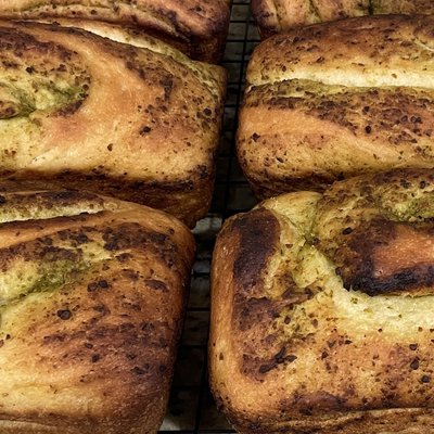 Basil Pesto Bread