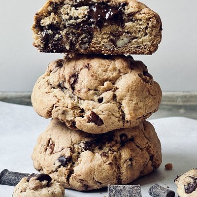 Half Dozen Gluten Free & Dairy Free Chocolate Chip Pecan Cookies
