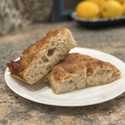 Sourdough Focaccia Bread, Full Pan (choose your flavor)