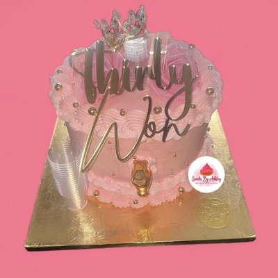 Drink Dispenser Cake