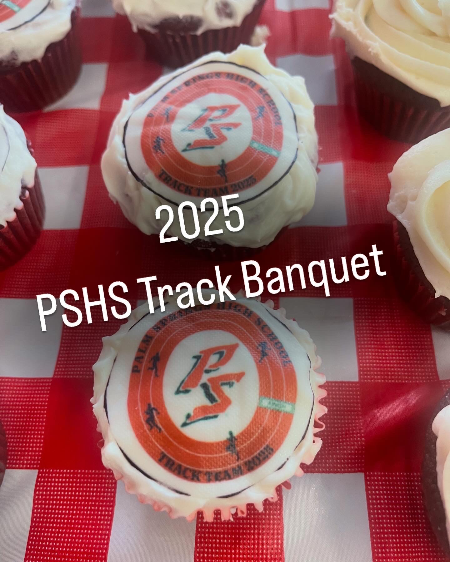 Track Season Cupcakes