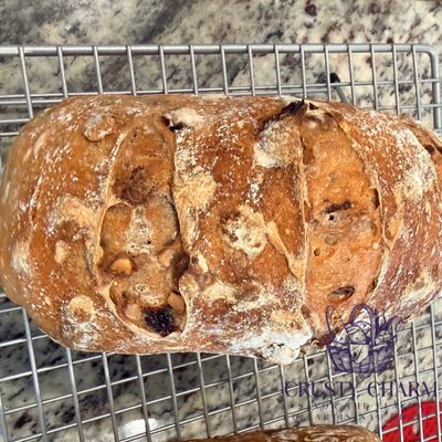 Cranberry Walnut Sourdough Loaf