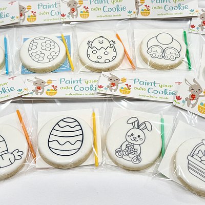 Individual Paint Your Own Sugar Cookie ! 