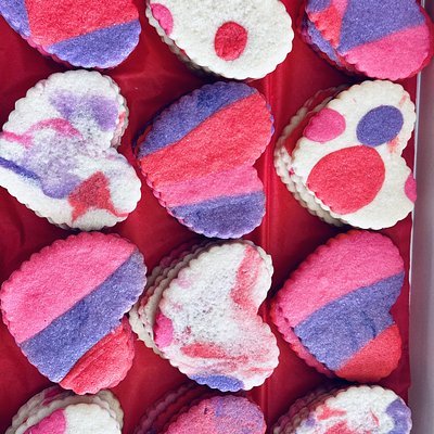 Colored Sugar Cookies - Dozen