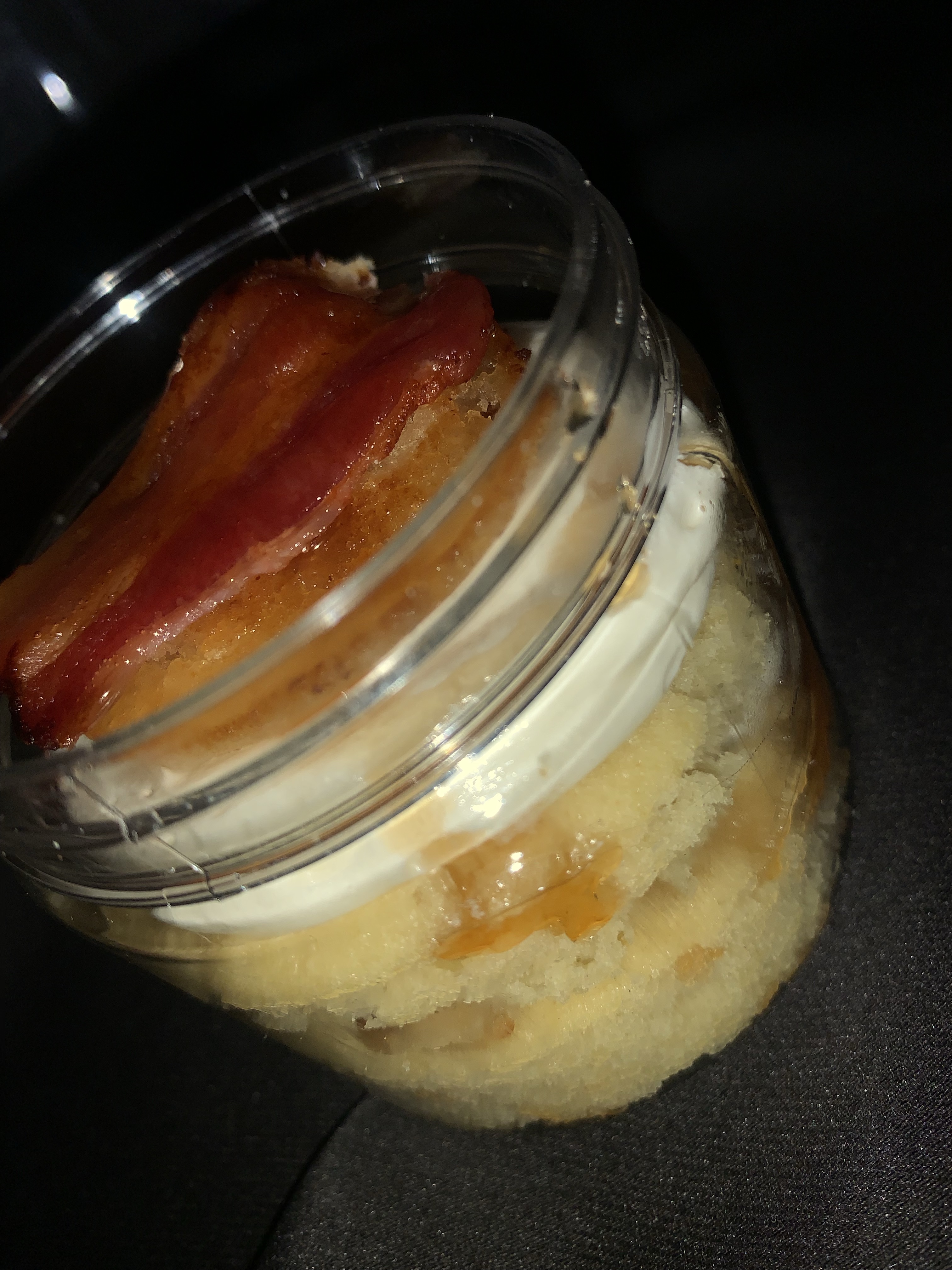 Stuffed Pancakes And Bacon Cupcake 