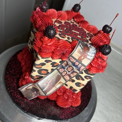 6 Inch Star Cake With Images 