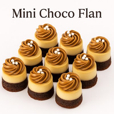 Mini Choco Flans 