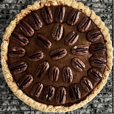 Sweet Potato Pie with Pecans