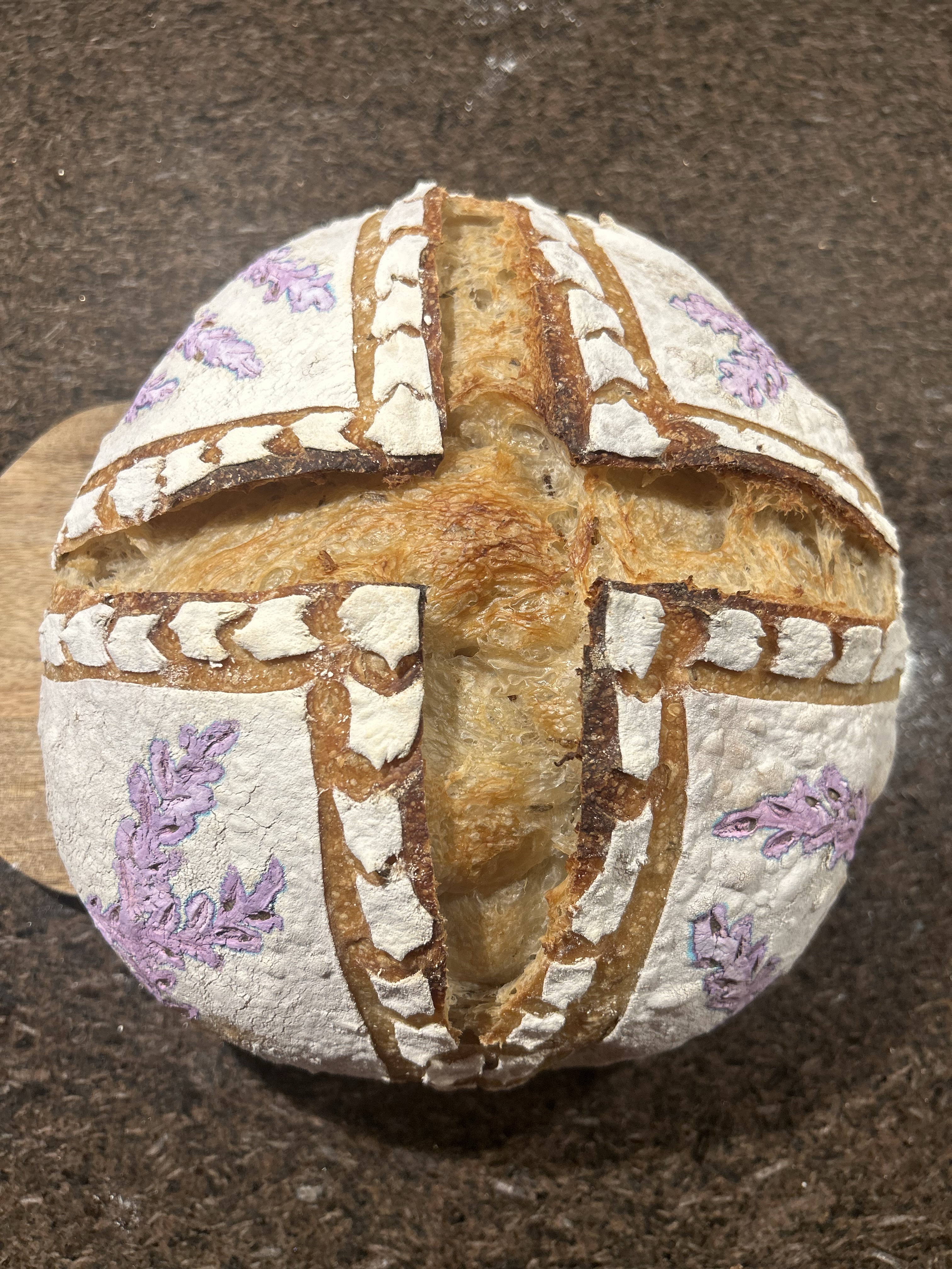 London Fog/Lavender Sourdough
