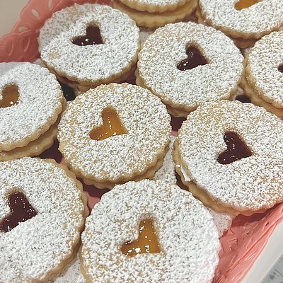 Linzer Tart Cookies 