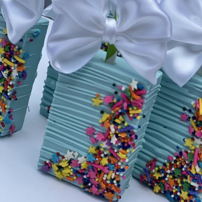 Chocolate Covered Rice Krispie Treats