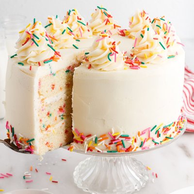 8 Inch Double Layer Cake