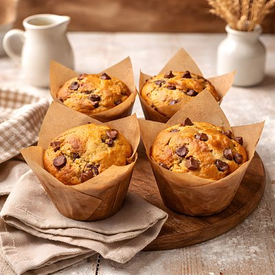 Peanut Butter Milk Chocolate Muffins (4)